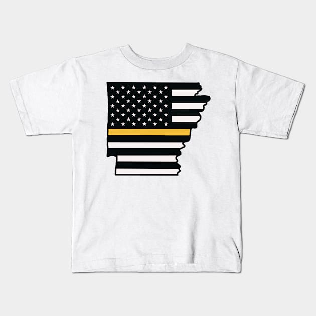 Dispatch Arkansas flag Kids T-Shirt by RayRaysX2